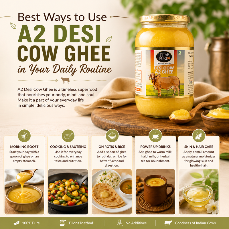 A2 Desi Cow Ghee in Your Daily Routine
