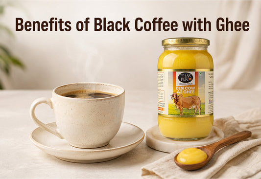 benefits of black coffee with ghee