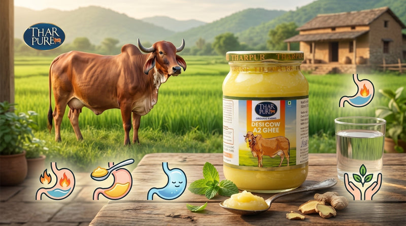 Ghee for acidity