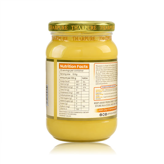 Gir Cow A2 Bilona Ghee - 500 ML