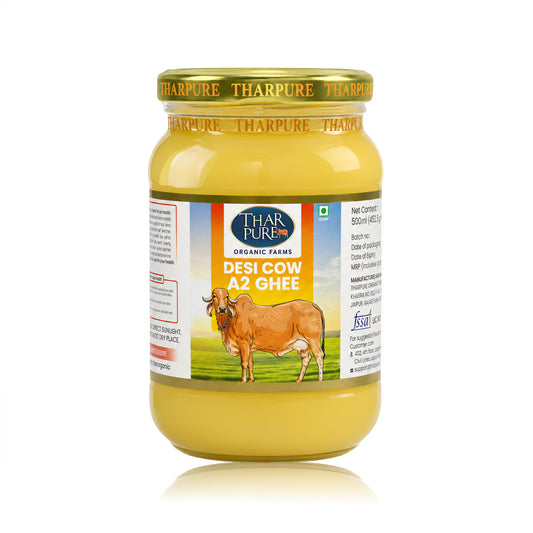 Gir Cow A2 Bilona Ghee - 500 ML