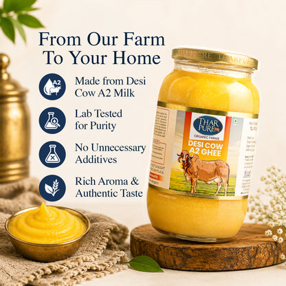 Gir Cow A2 Bilona Ghee - 1 Ltr