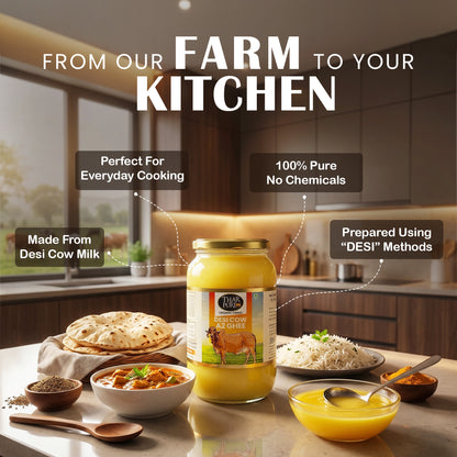 Desi Cow A2 Ghee - 1 Ltr
