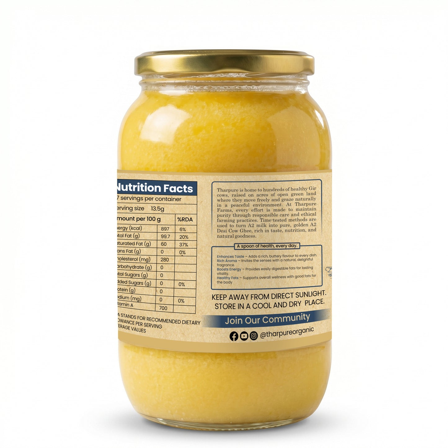 A2 Desi Cow Ghee