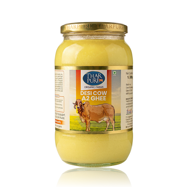 Gir Cow A2 Bilona Ghee - 1 Ltr
