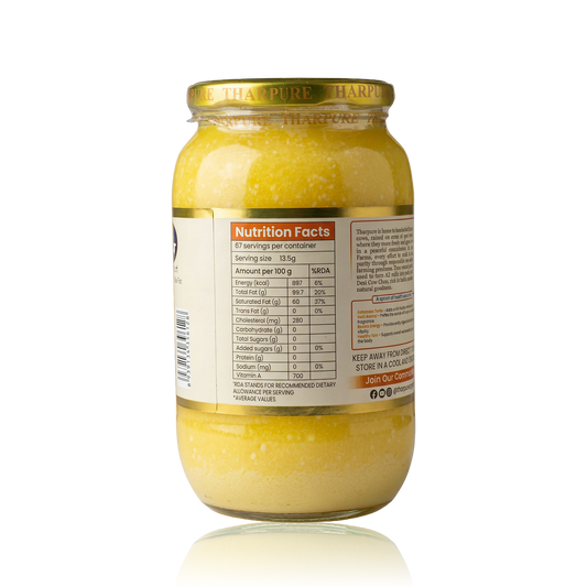 Gir Cow A2 Bilona Ghee - 1 Ltr