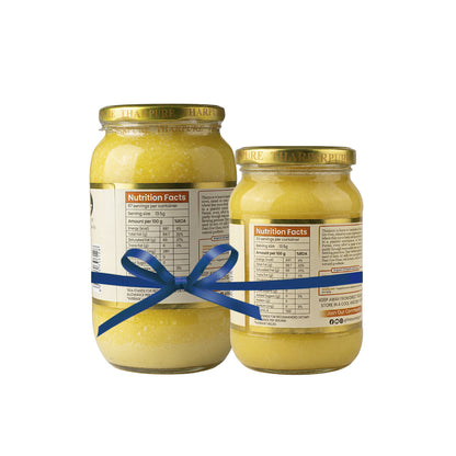 Pure Gir Cow A2 Bilona Ghee Combo Pack (1 Ltr + 1 Ltr)
