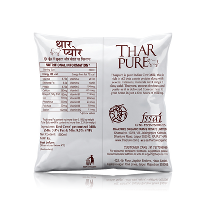 Desi Cow Milk - 500 ML